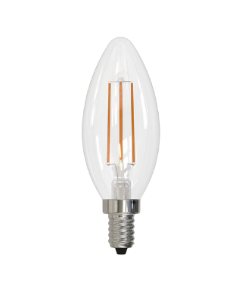 4W Dimmable LED Candelabra (E12 Base) - 40W Equivalent