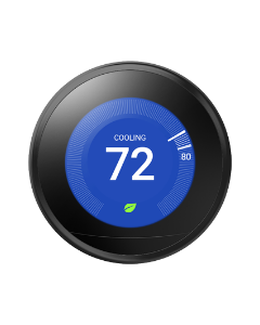 Google Nest Learning Thermostat (Black)